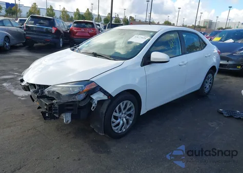 2019 Toyota Corolla Le z USA, uszkodzony, nr VIN 2T1BURHEXKC235919